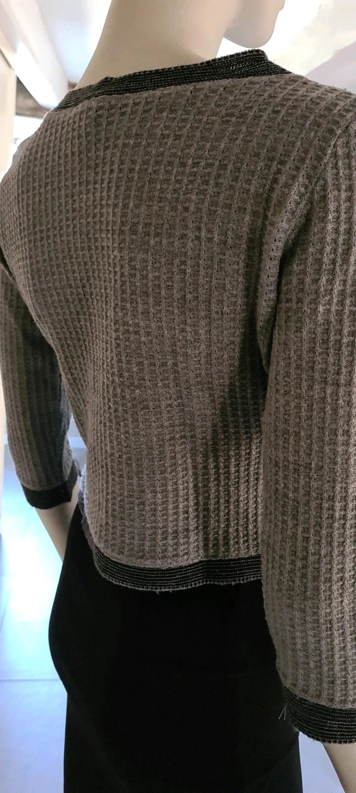 Cardigan gris – photo 4